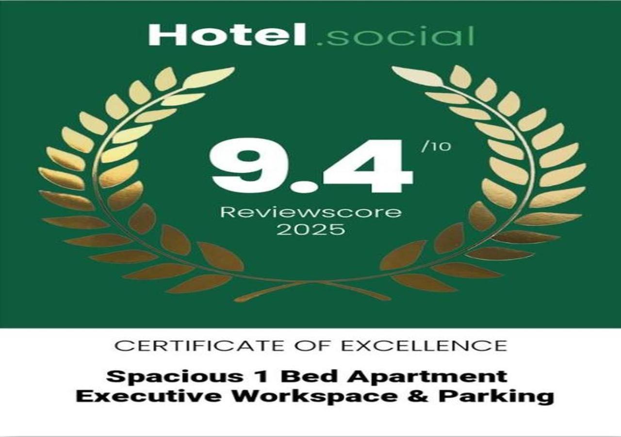 Spacious 1 Bed Apartment With Workspace, Coffee & Free Secure Parking Бирмингем Экстерьер фото